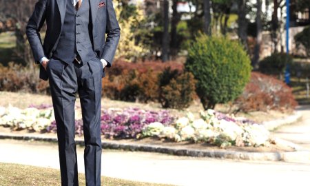 岡山デニムを使用したビジネススーツの魅力